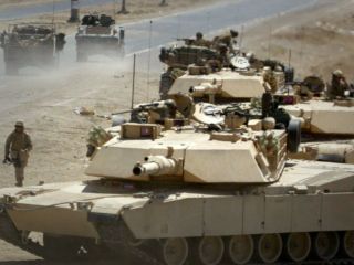 المانیتور: ۹ تانک آمریکایی به‌دست شبه‌نظامیان هوادار ایران افتاده است