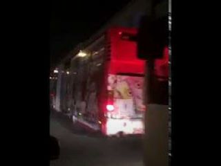 بامداد ۲۲ بهمن؛ صف ده‌ها اتوبوس در فرودگاه مهرآباد برای انتقال تظاهرکنندگان حکومتی منتقل شده به تهران