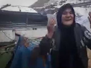 تخریب سرپناه یک زن محروم درگدوگ ، فیروزکوه