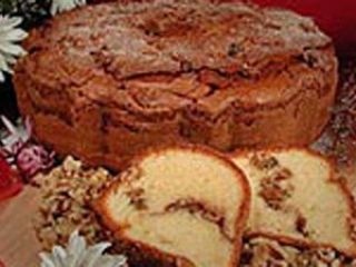 طرز تهیه کیک سیب با گردو