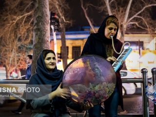 موسیقی خیابانی در تهران - تصاویر