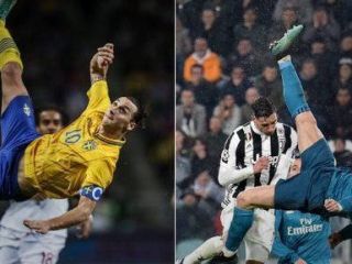 کنایه سنگین زلاتان به رونالدو؛ اگر می‌توانی این گل را از فاصله ۴۰ متری بزن