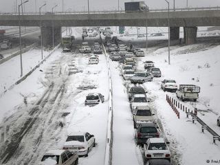 بارش برف و باران در ۱۸ استان ایران و اخطار سازمان هواشناسی.