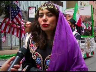 رقص و موسیقی ایرانی؛ رژه ایرانیان در منهتن نیویورک برگزار شد - ویدیو