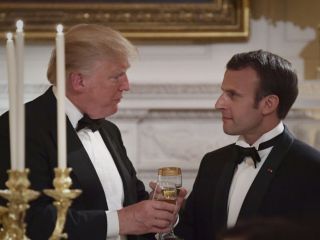 رئیس جمهوری فرانسه: اطمینان ندارم آمریکا در برجام بماند