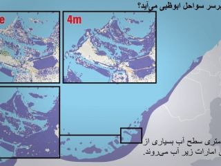 آیا جزیره‌های کیش و قشم توسط خلیج فارس بلعیده می‌شوند؟
