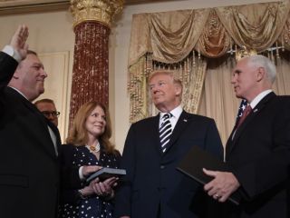 تاکید رئیس‌جمهوری و وزیر خارجه آمریکا بر «مقابله با اقدامات خصمانه» ایران‎