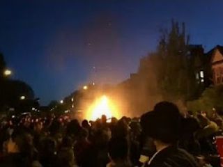 انفجار در مراسم عید یهودیان در لندن چندین زخمی بر جای گذاشت + ویدیو