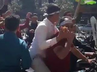 کنسرت خیابانی علم الهدی در مشهد - ویدیو