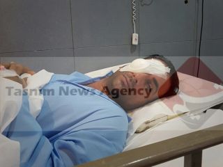 تصویری تلخ در بازی استقلال و خونه‌به‌خونه/ وقتی یک هوادار بینایی‌اش را از دست داد