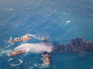 اختلاف نظر چین و هنگ‌کنگ با ایران بر سر تعیین مقصر حادثه سانچی