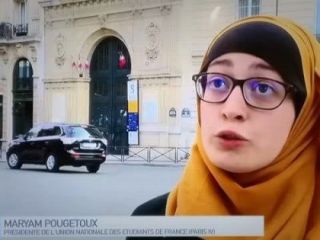 دانشجوی مسلمان فرانسوی به انتقادها درباره حجابش پاسخ داد