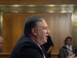 پمپئو: فشار دولت آمریکا برای تغییر رژیم ایران نیست