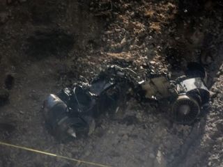 سقوط هواپیما در تهران دو کشته برجای گذاشت