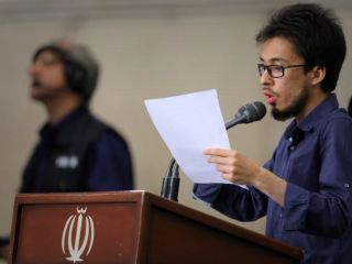 واکنش دانشجوی سخنران جلسه خامنه‌ای به تکذیب خبر بازداشتش