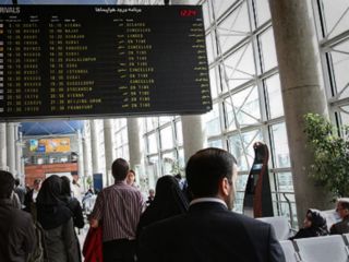 «تشکیل صفوف طولانی ارز و سردرگمی مسافران در فرودگاه امام خمینی»