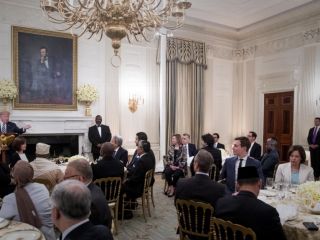 ترامپ در مراسم افطار کاخ سفید: این سنت مقدس یکی از ادیان بزرگ دنیاست