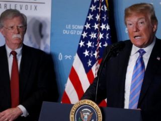 ترامپ: با اعضای گروه ۷ یا بدون آنها، ایران را مهار می‌کنیم