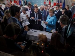 فرانسه و آلمان، ترامپ را به دلیل تغییر موضعش در اجلاس گروه ۷ محکوم کردند