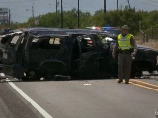 کشته‌شدن پنج مهاجر بدون‌مدرک در تعقیب و گریز پلیس تگزاس