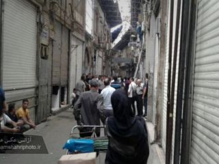بازار بزرگ تهران دستخوش اعتراض و اعتصاب شد/ شعار مردم جلوی مجلس :فلسطین، سوریه، عامل بدبختیه