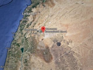 'اسرائیل 'حوالی فرودگاه دمشق را بمباران کرد