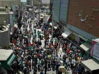 گزارش واشنگتن فری بیکن: معترضان ایرانی شعار «مرگ بر فلسطین» سر می‌دهند