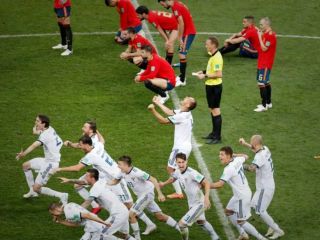 روسیه در ضربات پنالتی اسپانیا را از جام جهانی حذف کرد