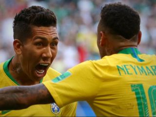 برزیل با دو گل نیمار و فیرمینو صعود کرد