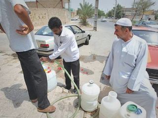 تظاهرات در برازجان در اعتراض به بحران آب + ویدیو