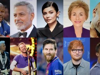 پردرآمدترین مشاهیر امسال جهان کدامند؟