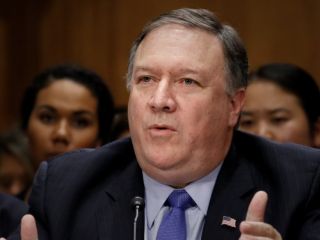 پمپئو در نشست سنا: مردم ایران از توسعه طلبی‌های خامنه‌ای و قاسم سلیمانی راضی نیستند