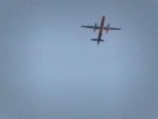 هواپیمای 'به سرقت رفته' از فرودگاه آمریکایی سقوط کرد