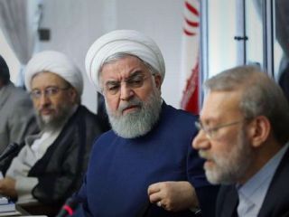 عکس عصبانی حسن روحانی در جلسه سران قوا خبر ساز شد