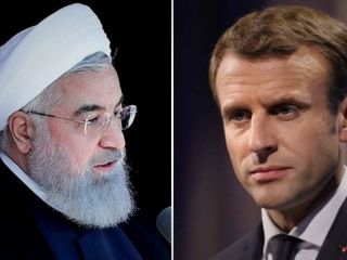 روحانی در تماس با مکرون خواستار تضمین فروش نفت شد