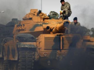 ترکیه نیروهای نظامی خود را به مناطق مرزی سوریه فرستاد