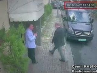 ویدئویی از خاشقجی و ۱۵ مظنون به «قتل» وی در استانبول