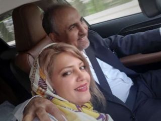 سلفی نجفی شهردار سابق تهران با زن جوانش در ماشین لاکچری!