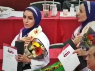 ایران اعتراض فدراسیون تکواندو ایران به پخش سرود شاهنشاهی به‌جای سرود ملی جمهوری اسلامی