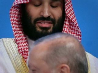 واکنش بن‌سلمان هنگام عبور اردوغان از مقابل او در آرژانتین + ویدیو