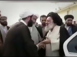 مراسم استقبال و دست بوسی از امام جمعه اهواز