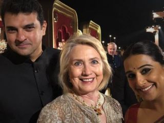 بیانسه و هیلاری کلینتون در مراسم عروسی دختر  ثروتمندترین مرد هند - عکس