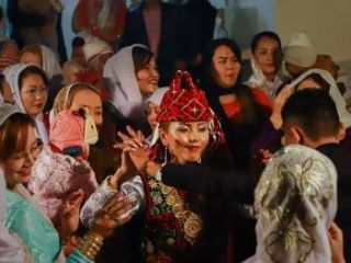 عروس «قزاق» در شهر ساحلی بندر ترکمن - تصاویر