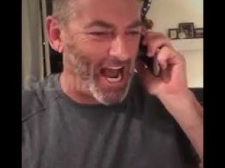 شوهر آمریکایی , ادای صحبت کردن زن ایرانی اش را در می آورد