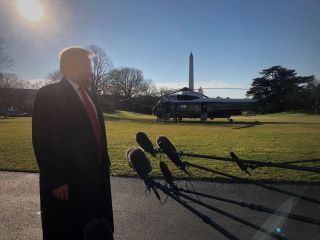 ترامپ: اوضاع ایران اصلا خوب نیست و آنها می‌خواهند مذاکره کنند