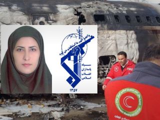 نقش تنها زن کشته‌شده در هواپیمای ارتش چه بوده؟