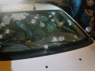 مهاجمان در خوزستان ماشین پلیس را با کلاشینکف به رگبار بستند