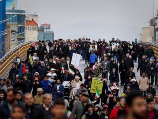 راهپیمایی ۲۲ بهمن در چهل سالگی انقلاب - تهران - تصاویر