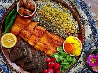 حساب سرانگشتی از سبزی پلو ماهی شب عید