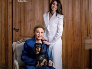 نخستین مصاحبه مطبوعاتی مشترک شهبانو فرح و نور پهلوی